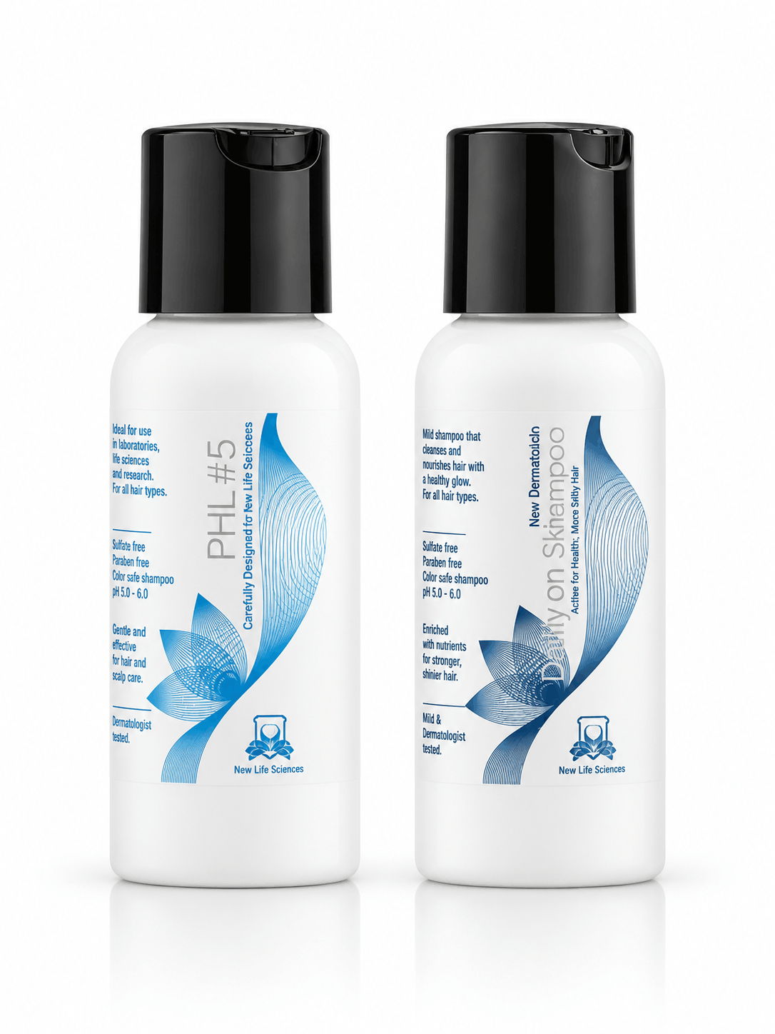 Набор : Шампунь New Demensions Dual Action Shampoo + Шампунь PHL#5, 2*60 мл